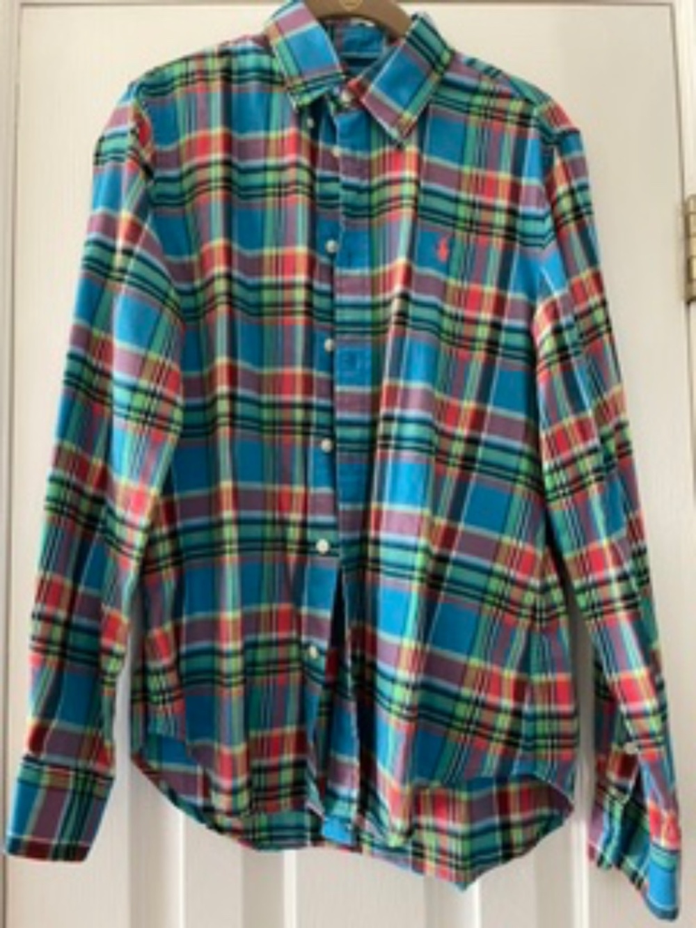 Ralph Lauren Plaid Button Down Shirt